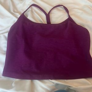 Purple beyond yoga tank top